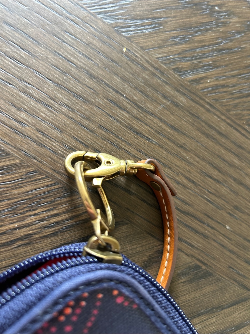 Fossil Key-Per Wristlet “Blue Nights Dots” edition - Picture 6 of 8